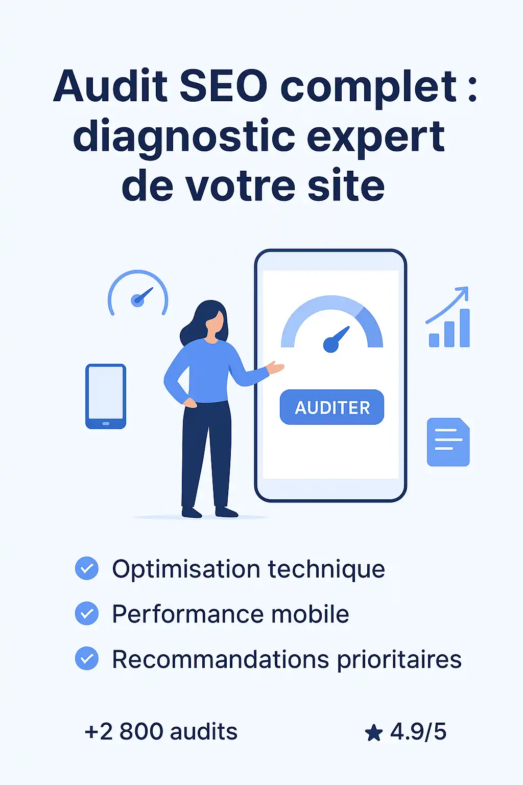 Illustration : Audit SEO complet : diagnostic expert de votre site