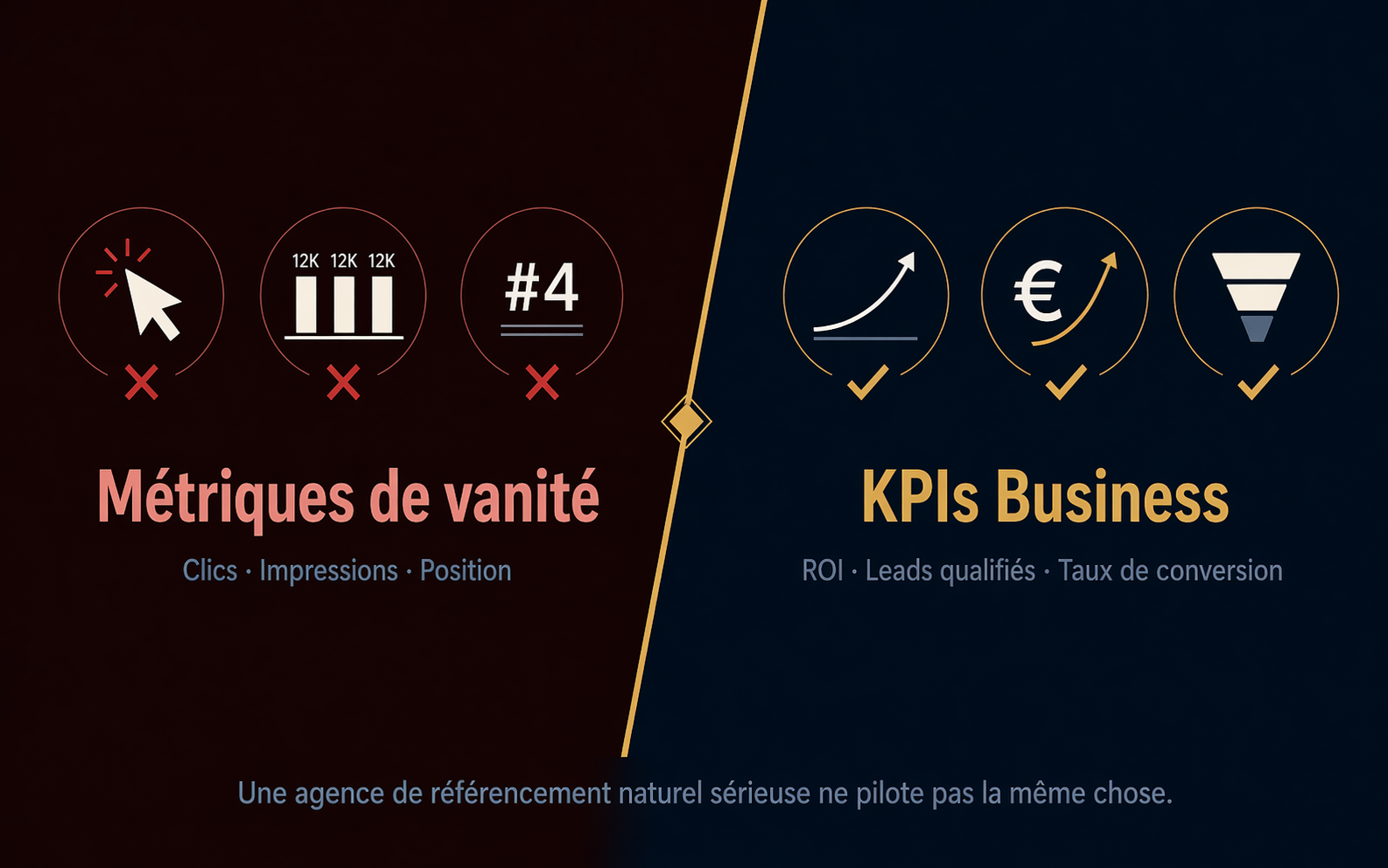metriques de vanite vs kpis business